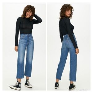 Levi’s Ribcage Straight Ankle Jive Swing 2…